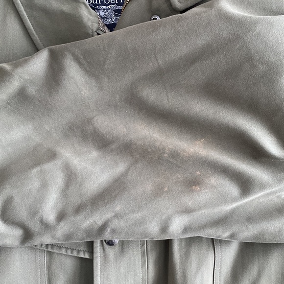 Men’s Burberry (read description) wool lined canvas trench - Picture 12 of 12